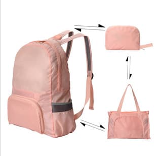 Customized Printed Sports Backpack, Travel Folding Dual-Purpose Bag, Waterproof Casual Backpack, Double Shoulder Backpack, Wholesale in Stock