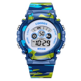 Cool Bos Coobos Children's Watch Luminous Waterproof Multifunctional Electronic Watch for Men and Women Students