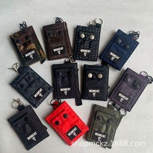Nylon Cloth Men's 80% off Multi-Card Slot Velcro Wallet Card Holder Student Nylon Wallet