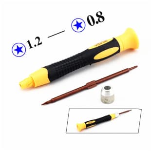 Five-star Phillips dual-purpose screwdriver high-grade S2 screwdriver mini multi-function screwdriver
