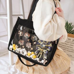 New Japanese Style Canvas Pain Bag Long Shoulder Strap Detachable Canvas Pain Bag Single Shoulder Crossbody Bar Japanese Pain Bag Baby Bag
