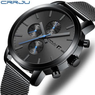 CRRJU/Kajun 2287 men's watch casual business fashion personalized watch men's watch student watch simple calendar