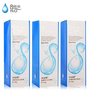 Stina 8 cups of water cleansing and moisturizing facial cleanser beauty moisturizing facial cleanser tender moisturizing foam facial cleanser