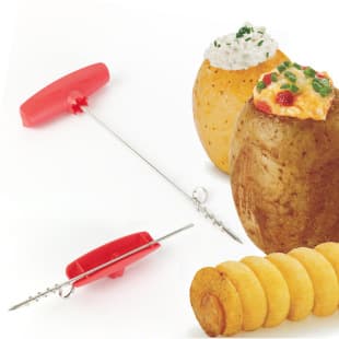 VELEKA potato hollowing out potato spiral slicer flower cutter paring blade Planer kitchen gadget