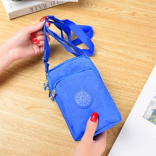 Order the Popular Hot-Selling Crossbody Bag, Phone Pouch, Coin Purse, Wristlet Bag, Women's Bag, Coin Purse, Nylon Running Bag