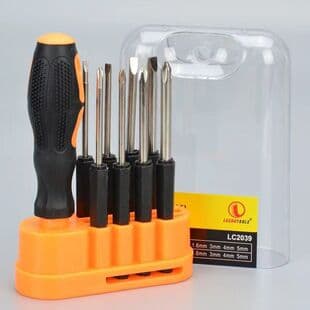 in stock hardware head changing screwdriver 8 in 1 multifunctional screwdriver with magnetic screwdriver household emergency tool