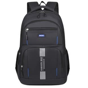 New Men's Backpack Casual Computer Bag Business Commuter Travel Backpack Waterproof Wear-resistant School Bag for High School Students