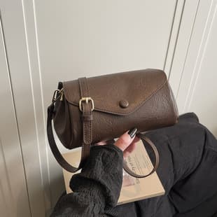 2025 New Style Shoulder Bag, Elegant and Versatile Crossbody Bag, Casual and Simple, Soft Leather Pu Accordion Bag for Women