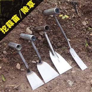 Gardening Flower Planting Shovel Small Shovel Household Fleshy Vegetables Herbiculture Digging Soil Pulling Grass Digging Wild Vegetables Shovel Outdoor Tools