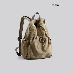 Travel Lightweight Men's Backpack New Korean Style Casual Waterproof Backpack Female High School Student Large Capacity Travel School Bag