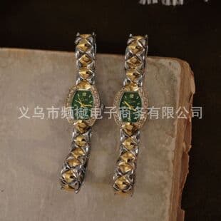 LSVTR manufacturer wholesale cross-border foreign trade hot-selling vintage-style classic barrel-shaped light luxury mini women's watch