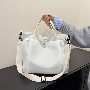 Large Capacity Bag 2025 New Casual Handbag Versatile Commuter Crossbody Bag Korean Style Shoulder Bag Ins Bag for Women