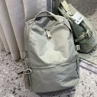 2026Lulu New Model Newcrew22L Backpack School Bag Travel Yoga Fitness Waterproof Bag for Men and Women