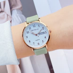 Women's Watch for Students, Middle and High School Students, Good-Looking, 2026 New Model, Korean Style, Simple, Waterproof, Luminous, Silent, Electronic