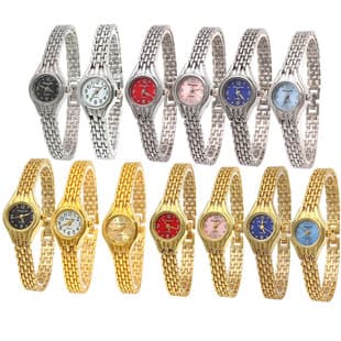 chaoyada2024 Hot Full Love Pendant Bracelet Watch Golden All-match Creative Bracelet Light Luxury Exquisite Watch