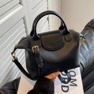 Large-Capacity Bag, New Casual Versatile High-End Handbag, Women's Shoulder Bag, Commuter Cross-Body Dumpling Bag