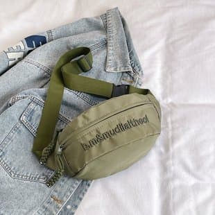 Factory Wholesale Waist Bag for Men, Trendy Korean Style Casual Crossbody Bag, Unisex Sports Phone Bag, Large Capacity Travel Chest Bag
