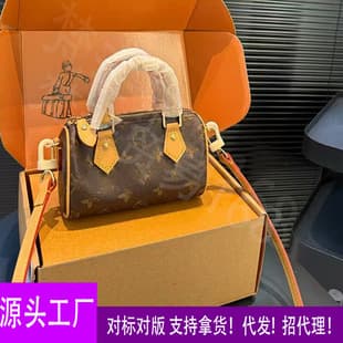 Classic Popular Speedy 16cm Nano Pillow Bag Versatile High-Fashion Shoulder Bag 16/20/25/30cm
