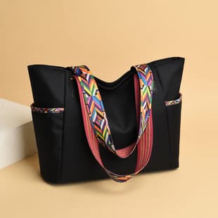 2026 New Waterproof Oxford Cloth Nylon Tote Women's Bag Versatile Handbag Single Shoulder Large Capacity Canvas Large Bag
