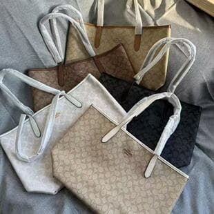 C Brand High-End Version City33 Tote High-Quality Women's Bag Classic Monogram Shopping Bag Large Capacity Magnetic Buckle Tote Bag
