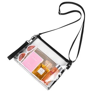 In Stock Transparent Crossbody Bag Wallet Bag Travel Transparent Handbag for Work Concert Sports