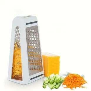 Cheese mill grater, cheese and butter cutter, grinder, double-sided potato shredder, kitchen gadget