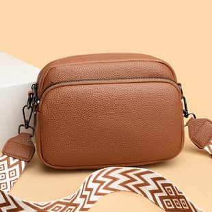 2026 New Trendy Women's Fashion Handbag Simple Ladies' Shoulder Crossbody Bag Versatile Small Square Bag Trendy Cross-Border