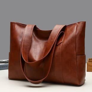 Large Bag for Women 2026 Autumn New Style Large Capacity Practical Tote Bag Korean Style Simple Shoulder Bag Versatile Handbag