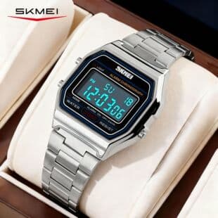 Timemei Southeast Asia Cross-Border Popular Men's Watch Trendy Watch Men's 1123 Waterproof Multi-Functional Electronic Watch