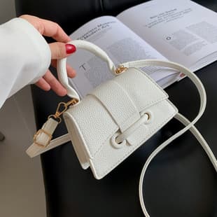 Women's Bags with a High-End Feel, 2026 New Cross-Border Niche Handbags, Versatile Textured Mini Crossbody Bags