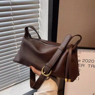 Wholesale Ins Crossbody Bag for Women 2026 New Trendy Fashion Retro Dumpling Bag Niche Texture Shoulder Underarm Bag