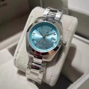 The Queen Mother Xiaohongshu Vivian Citroen Series Crushed Ice Blue Watch Quartz Saturn Watch Women's Watch Wholesale