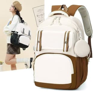 Schoolbag Women's Ins Style Korean-style Harajuku Campus Junior High School Senior high school Student Backpack New Fashionable Backpack