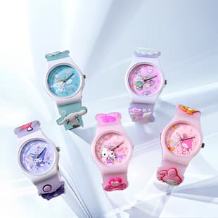 New cute cartoon children's watch Sanrio primary school student watch high-looking quartz watch boys and girls gift