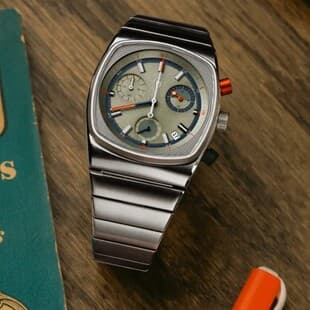 Wormhole Concept Square High-End Watch Men's Quartz Watch Sports Men's High-End Business Men's Tritium Gas Men's Watch