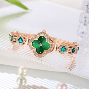 Source Factory Hot-Selling Fashion Four-Leaf Clover Bracelet Quartz Watch Casual Versatile Women's Watch Women's Watch