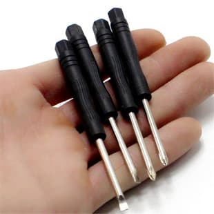 3.0 Cross Mini Screwdriver 2.0 Cross Small Black Screwdriver Black Screwdriver Toy Distribution Disassembly Tool