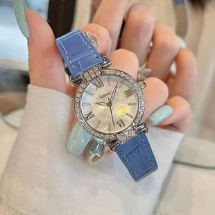 Cross-border New Fashion Guangzhou Watch Women's Watch Women's Style Student Belt All-match High-value Niche Explosions
