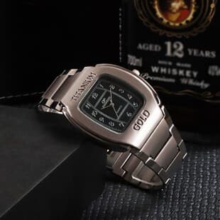 Cross-Border Hot-Selling Barrel-Shaped Watches for Men and Women, Factory Direct Sales, Business Casual Alloy Wristwatches, Wholesale Direct Sales from Manufacturers