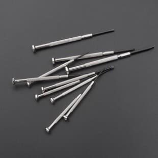Watch Repair Screwdriver Small Screwdriver 1.2/1.4/1.6mm Flathead Phillips Screwdriver Manual Precision