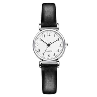 Women's Watch, Fashionable and Simple, Leather Strap, Small Dial, Women's Quartz Watch, Compact Student Watch, Custom Watch, Hot-Selling Model