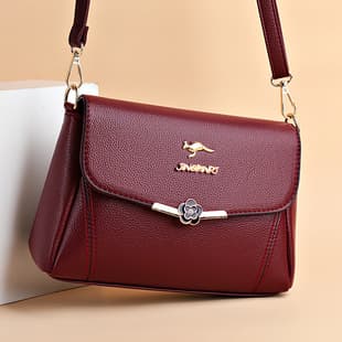 Women's Bags 2026 New Popular Models, Soft Leather Shoulder Bags, Versatile Crossbody Bags for Women, High-End Feel, Cross-Border Wholesale