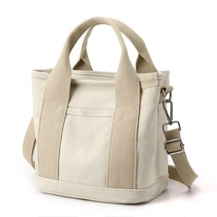 Cross-border Direct Supply Hot Selling Japanese Korean Style High-end Canvas Bag Bento Bag Handbag 16 Ann Canvas Women's Bag Handbag