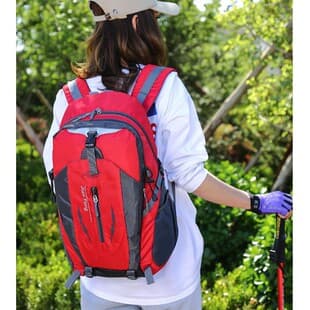 Outdoor Mountaineering Bag Large Capacity Men's and Women's Same Style Backpack Travel Hiking Backpack School Bag Cycling Sports Bag