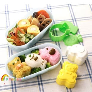 Zhenghui supply factory direct bear elephant small fish rice ball mold DIY mold sushi mold