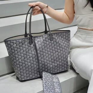 2026 New Model Dog Tooth Bag Commuter Shoulder Tote Bag Goya Large Capacity Casual Women's Bag Y-Shaped Print