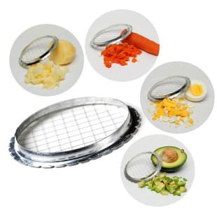 Stainless Steel Cooked Egg Slicer Tomato Mashed Potato Cutter French Fries Cut Salad Fruit Cutter