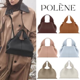 Polene French Niche Women's Cloud Bag, Fashionable European and American Retro Handbag, Underarm Shoulder Crossbody Bag, Light Luxury
