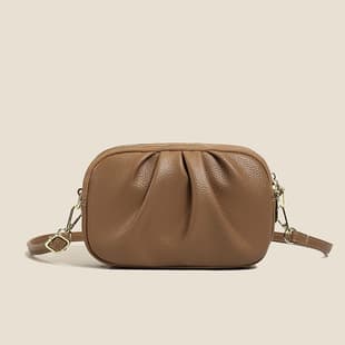 Women's Bag Summer Casual Simple Elegant Pleated Bag Ladies Fashion New Versatile Shoulder Crossbody Bag Factory Direct Sale