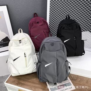 Popular New Style School Bags for Middle and College Students, Fashionable Large-Capacity Casual Backpacks for Men and Women, Outdoor Trendy Backpacks
